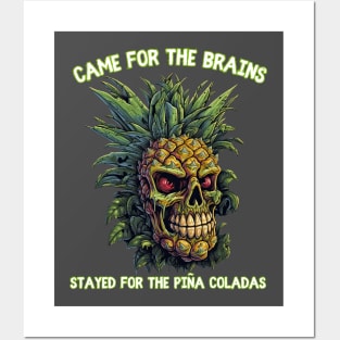 Pineapple Zombie Posters and Art